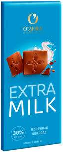 Шоколад O`Zera extra milk